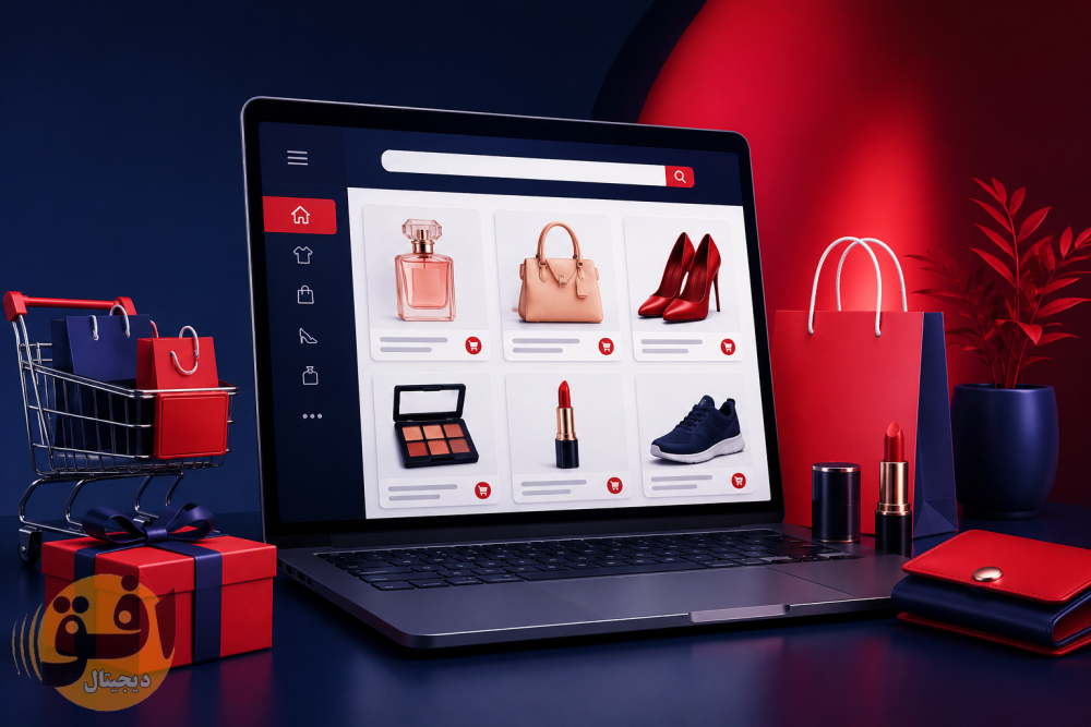 سایت برای آنلاین شاپ محصولات فروشگاه اینترنتی